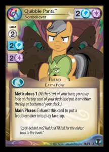 Quibble Pants *Nonbeliever* - Defenders of Equestria