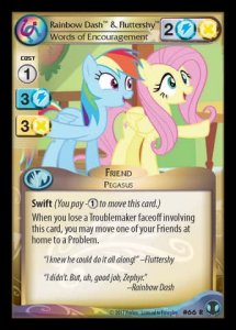 Rainbow Dash & Fluttershy *Words of Encouragement* - Defenders of Equestria
