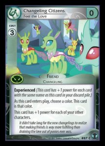 Changeling Citizens *Feel the Love* - Defenders of Equestria