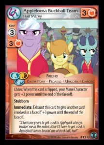 Appleloosa Buckball Team *Hail Marey* - Defenders of Equestria