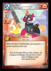 Big Mac *Sir McBiggun* - Defenders of Equestria