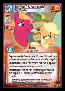 Big Mac & Applejack *Big Mouths* - Defenders of Equestria