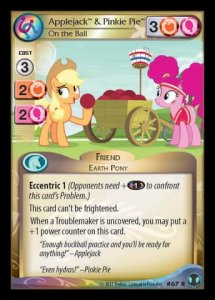 Applejack & Pinkie Pie *On the Ball* - Defenders of Equestria