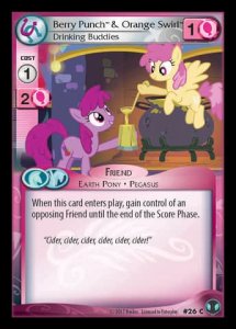 Berry Punch & Orange Swirl *Drinking Buddies* - Defenders of Equestria