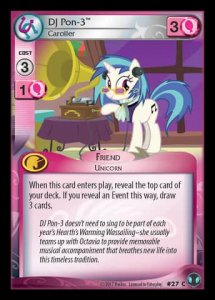 DJ Pon-3 *Caroller* - Defenders of Equestria