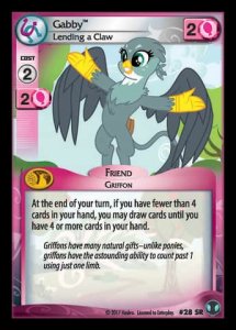 Gabby *Lending a Claw* - Defenders of Equestria