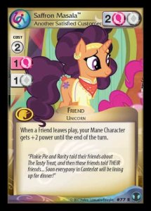 Saffron Masala *Another Satisfied Customer* - Defenders of Equestria