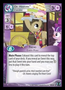 Dr. Hooves *Caroller* - Defenders of Equestria