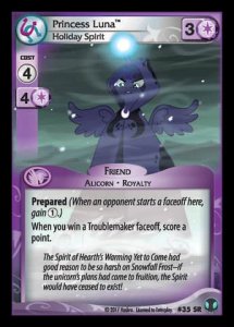 Princess Luna *Holiday Spirit* - Defenders of Equestria