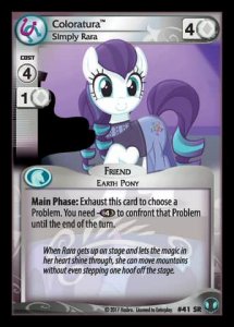 Coloratura *Simply Rara* - Defenders of Equestria