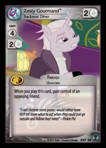 Zesty Gourmand *Backseat Diner* - Defenders of Equestria