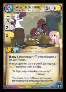 Rarity & Fluttershy *Critter Recruiters* - Defenders of Equestria
