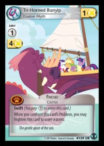 Tri-Horned Bunyip *Elusive Myth* - Defenders of Equestria