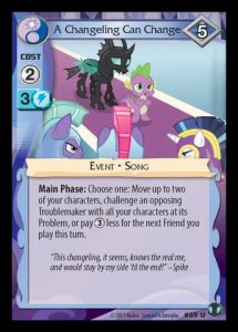 A Changeling Can Change (V.1 - Uncommon) - Defenders of Equestria