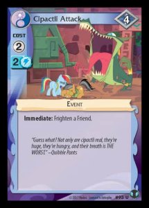 Cipactli Attack - Defenders of Equestria