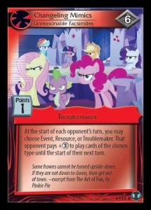 Changeling Mimics *Unreasonable Facsimiles* - Defenders of Equestria