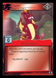 Garble *Kind of a Jerk* - Defenders of Equestria