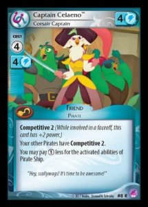 Captain Celaeno *Corsair Captain* - Seaquestria and Beyond