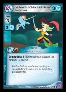 Rainbow Dash & Captain Celaeno *En Guarde!* - Seaquestria and Beyond