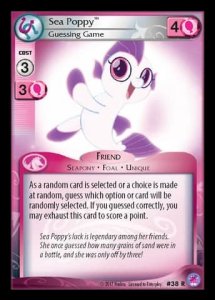 Sea Poppy *Guessing Game* - Seaquestria and Beyond