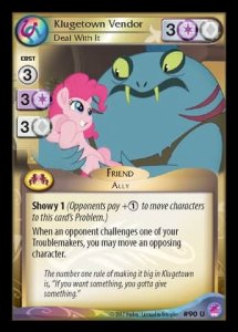 Klugetown Vendor *Deal With It* - Seaquestria and Beyond