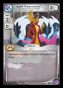 Capper Dapperpaws *On the Other Paw* - Seaquestria and Beyond