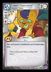 Capper Dapperpaws *Smooth Talker* - Seaquestria and Beyond
