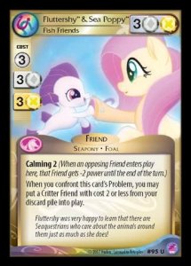 Fluttershy & Sea Poppy *Fish Friends* - Seaquestria and Beyond