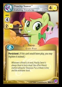 Peachy Sweet *Enduring Friendship* - Seaquestria and Beyond