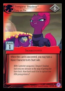 Tempest Shadow *Easy as Pie* (V.1 - Rare) - Seaquestria and Beyond
