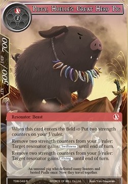 Piggy, Hoelle's Great Hero Pig - The Time Spinning Witch