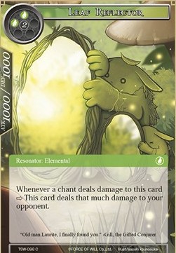 Leaf Reflector - The Time Spinning Witch