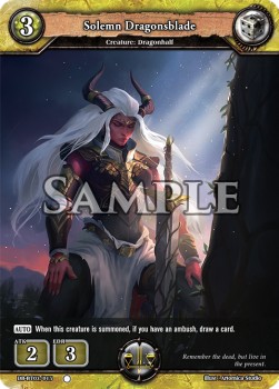 Solemn Dragonsblade - Gears of Apocalypse