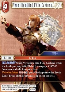 Vermilon Bird l'Cie Caetuna (5-012) - Opus V