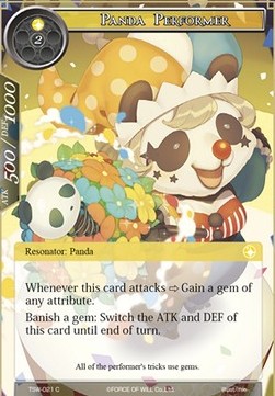 Panda Performer - The Time Spinning Witch