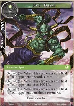 Evil Djinni - The Time Spinning Witch