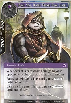 Black Star, Blazer Thieves Gang Leader - The Time Spinning Witch