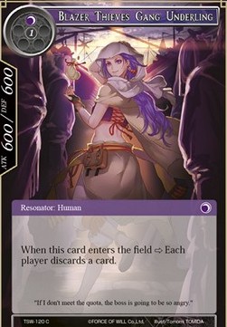 Blazer Thieves Gang Underling - The Time Spinning Witch