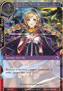 Dark Riding Hood, Messenger of Truth // Red Riding Hood, Recovered Hope - The Time Spinning Witch
