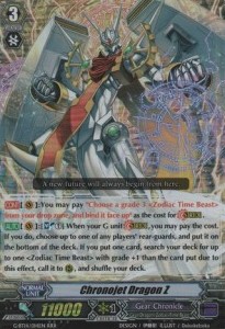 Chronojet Dragon Z [G Format] (V.1 - Triple Rare) - Divine Dragon Apocrypha