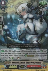Stealth Fiend, Quesera Basara [G Format] - Divine Dragon Apocrypha