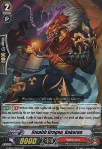 Stealth Dragon, Bakuren [G Format] - Divine Dragon Apocrypha