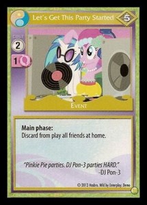 Let's Get This Party Started - GenCon Demo