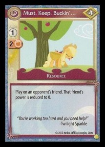 Must. Keep. Buckin'... - GenCon Demo