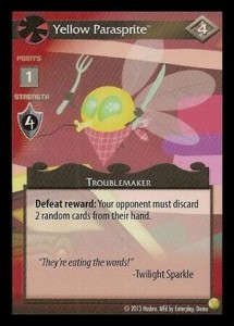 Yellow Parasprite - GenCon Demo
