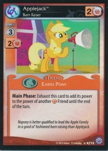 Applejack *Barn Raiser* (V.2 - Foil) - Premiere
