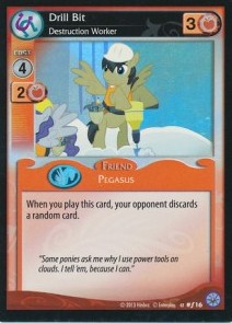 Drill Bit *Destruction Worker* (V.2 - Foil) - Premiere