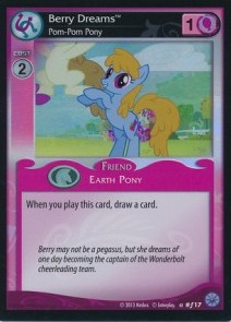 Berry Dreams *Pom-Pom Pony* (V.2 - Foil) - Premiere