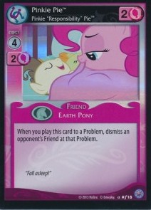 Pinkie Pie *Pinkie "Responsibility" Pie* (V.2 - Foil) - Premiere