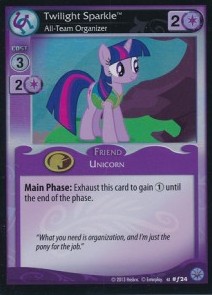 Twilight Sparkle *All-Team Organizer* (V.2 - Foil) - Premiere